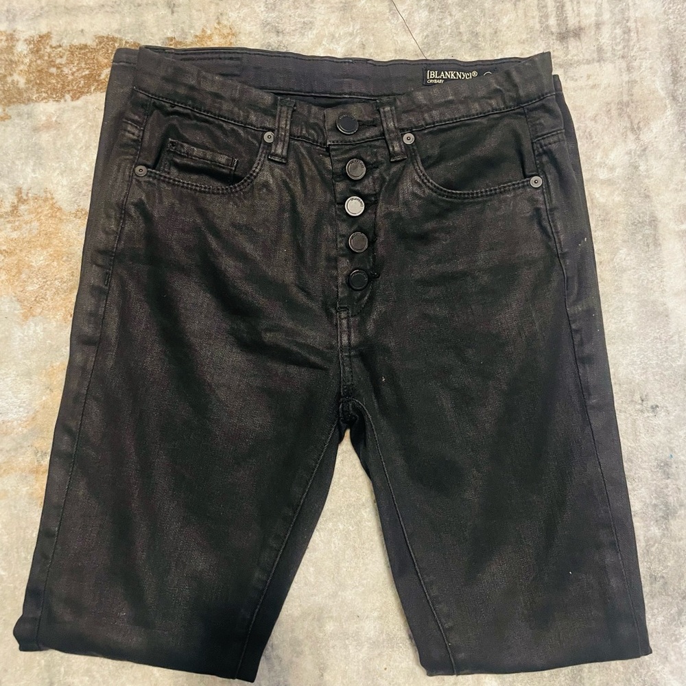 Black skinny jeans